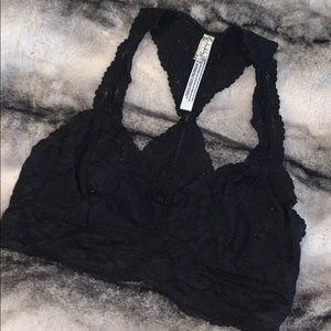Black Free People Bralette Size Medium